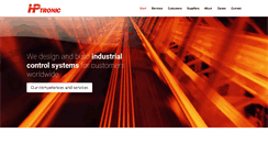 Desktop Screenshot of hptronic.com