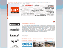 Tablet Screenshot of hptronic.cz